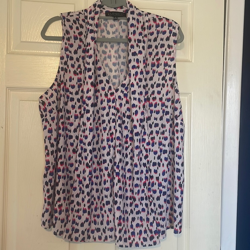 ELOQUII sleeveless blouse